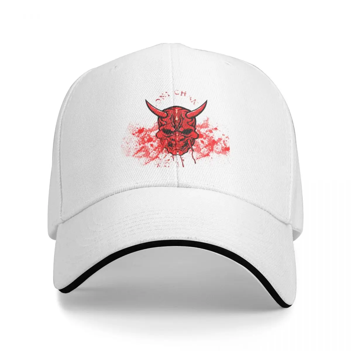 

2023 New ONIJapanese DevilCap Baseball Cap Hiking Hat Cosplay Men Caps Women's