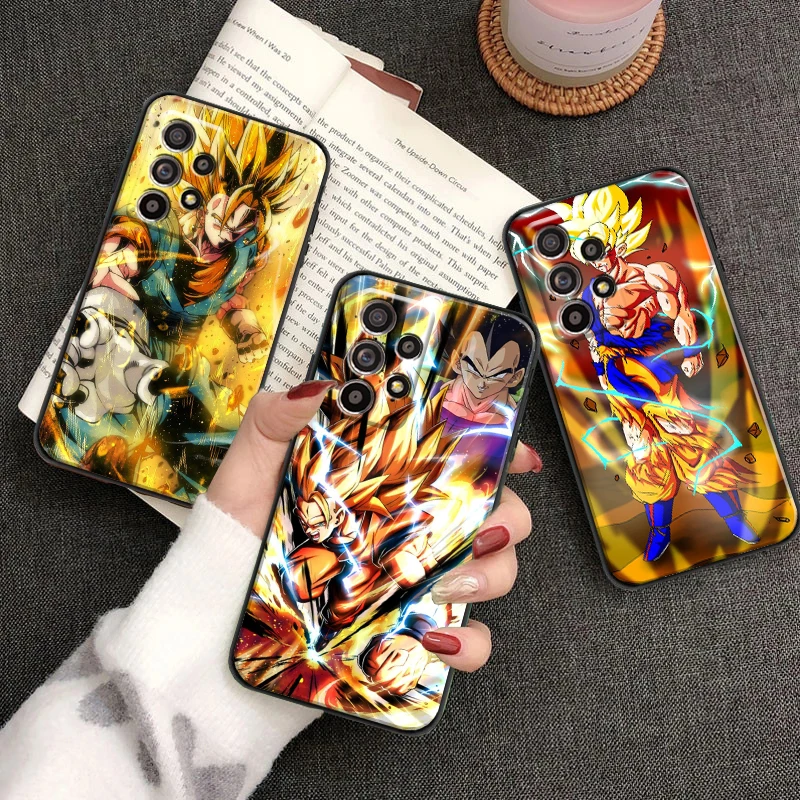 

Dragon Ball Anime For Samsung A11 A21S A31 A32 A41 A51 A71 A52 A72 4G 5G Phone Case Black Funda Liquid Silicon Silicone Cover