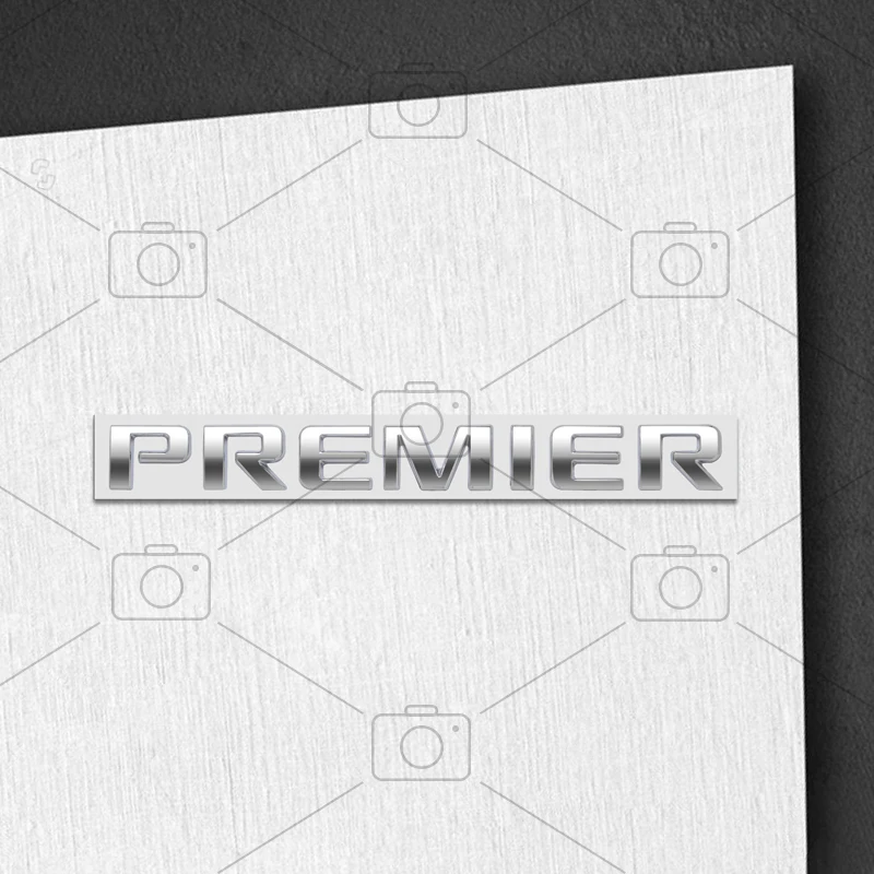 

Металлический кузов автомобиля Premier Logo, наклейки с буквами, Стайлинг, значок, эмблемы на багажник, наклейка для Chevrolet Blazer Traverse Trailblazer Malibu
