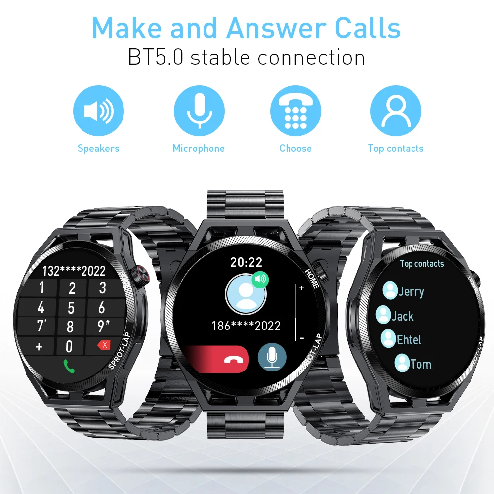 LEMFO LF31 часы мужские Bluetooth-вызов NFC смарт smart watch men пользовательский циферблат sports