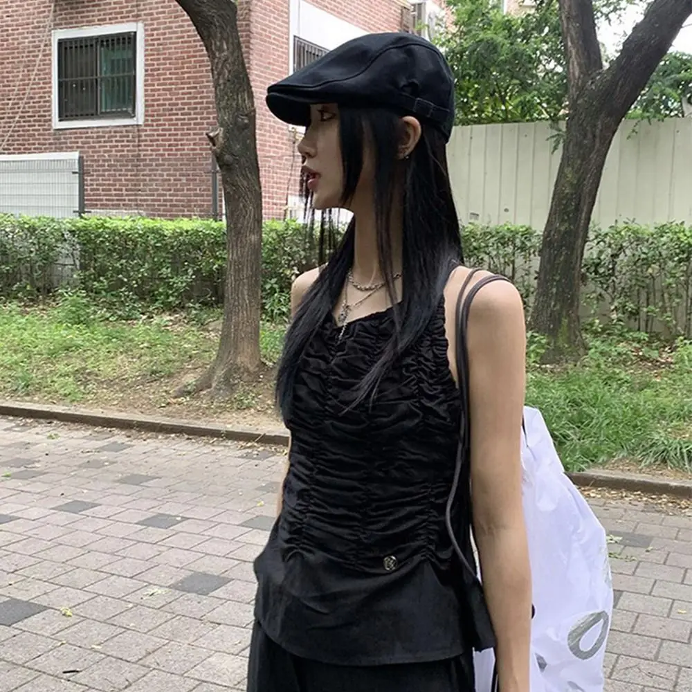 Модные дышащие береты шляпа защита от солнца Регулируемая Кепка плоская кепка