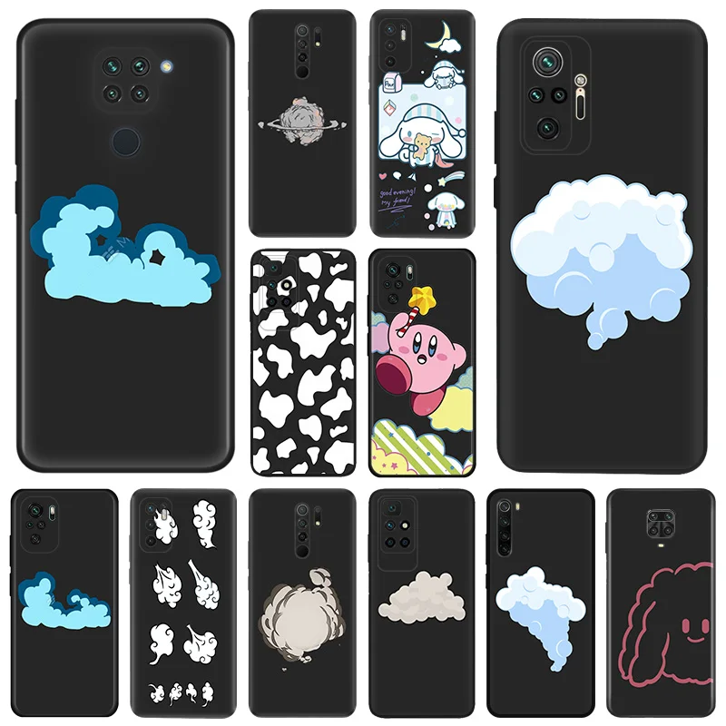 Матовые чехлы для телефонов Redmi 9 9A 9C 9T K40 K60 A3 A2 A1 Plus Note 9s 8T 7 8 Pro A3X мягкие с белыми