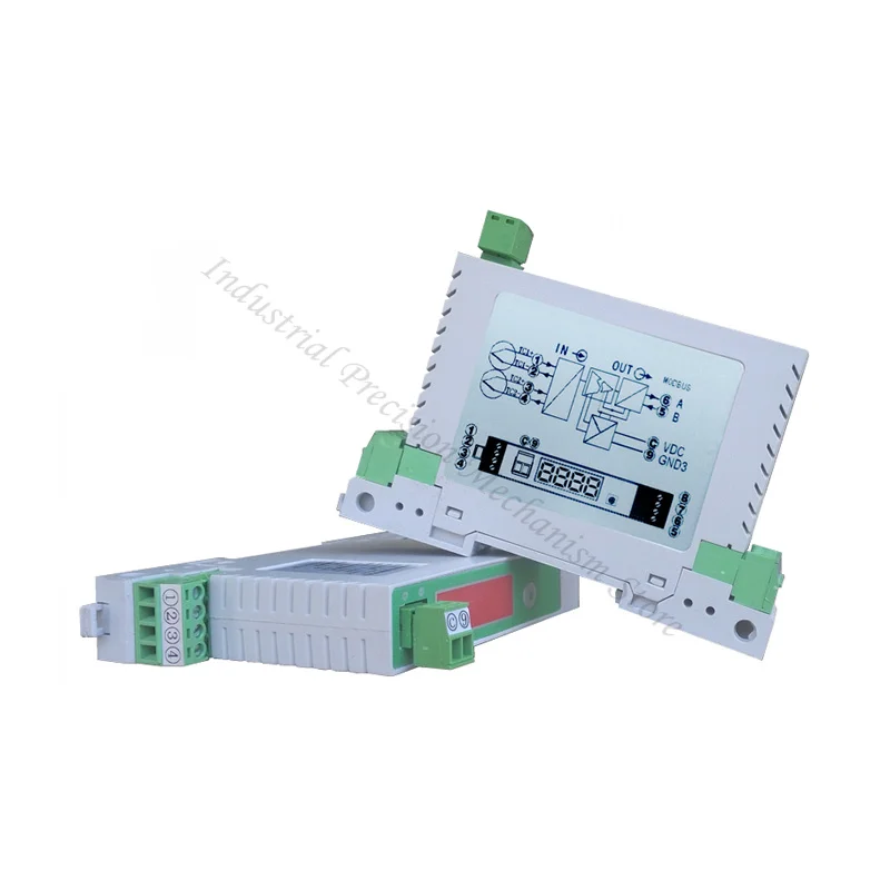 Two-way thermocouple temperature acquisition module K/S/N/J/E/B couple to RS485 modbus rtu digital display