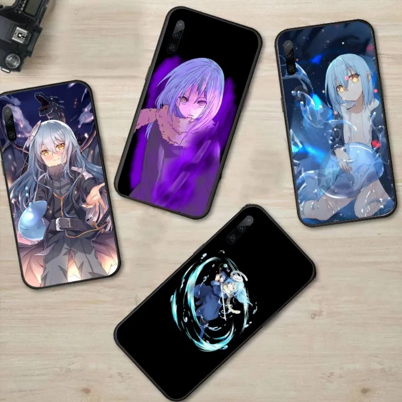Tensei Shitara Slime Datta чехол для телефона Huawei P50 P40 P30 Pro Lite P Smart 2021 2019 Magic 3 мягкий черный