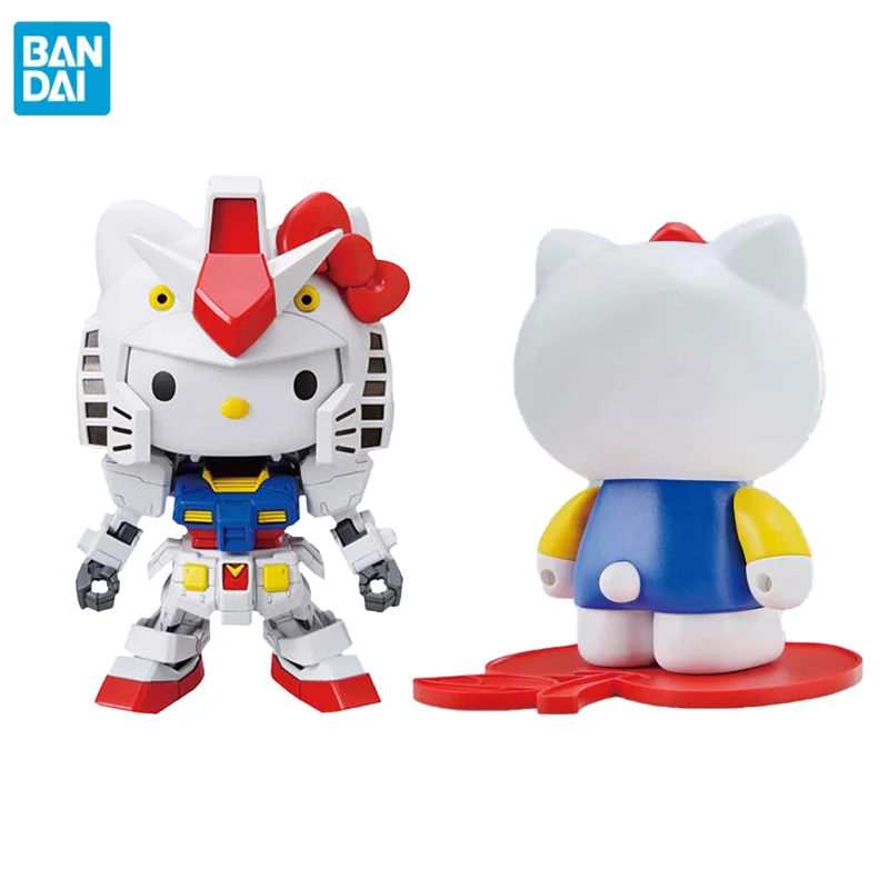 

Original Bandai Gundam Anime Figure SDEX RX-78 GUNDAM Assembly Model Action Toy Figures Children's Gifts Anime Action Figures