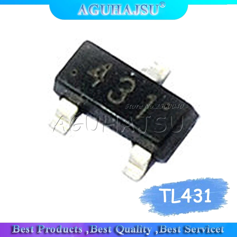 50PCS TL431 SOT TL431A SOT-23 431 SOT SMD new voltage regulator IC