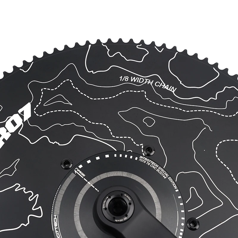 Велосипедные шатуны INTRO7 с фиксированной передачей 70T 100T 170mm 140BCD