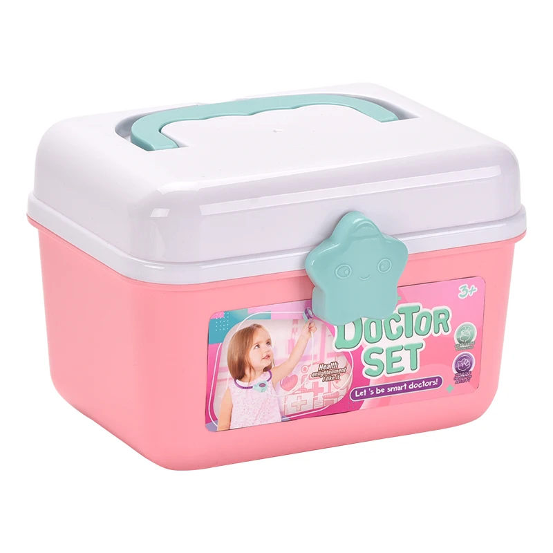 

Hot Selling Pretend Role Play Doctor Kit Kids Dentist Toy For Children Indoor role play dental tools set kids doctor ki