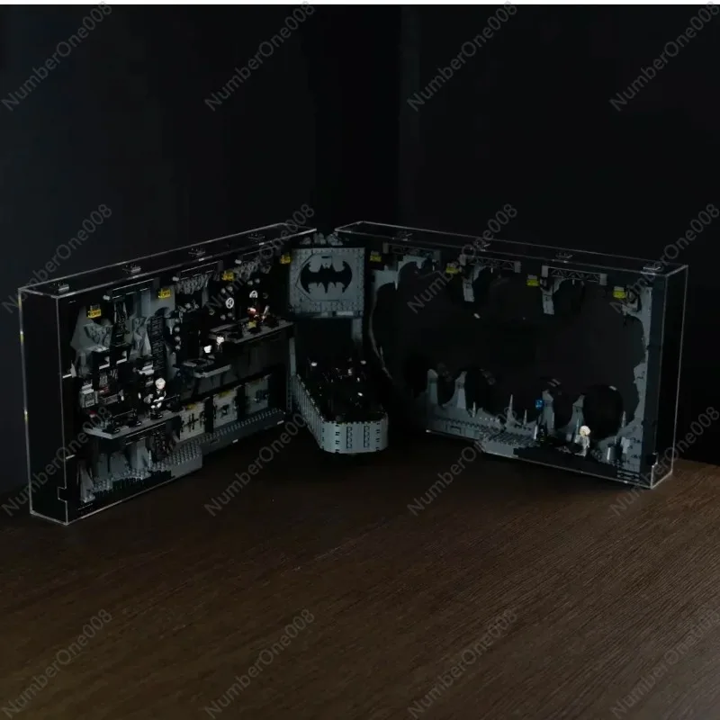 В наличии Batcave Shadow Box автомобили строительный блок модель совместимая 76252 3981 шт.