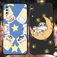 anime crayon shin chan cool phone case for samsung galaxy a53 a73 a33 a22 a13 a12 5g a02 a03 a70 a50 a10 a20 a30 silicone cover