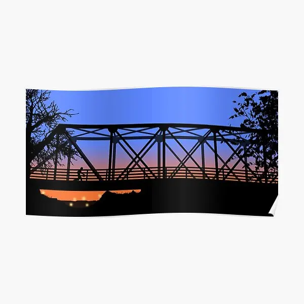 

One Tree Hill Bridge Poster Room Home Print Art Wall Picture Painting Modern Decor Mural Funny Vintage Decoration No Frame