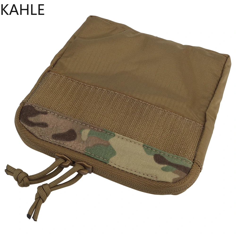 Фото Тактический нагрудный жилет Kahle Zipper Bag DOPE с передним клапаном, вставкой-кенгуру и полуместом для кармана, нейлон, для FCPC V5 Plate Carrier, для охоты №4