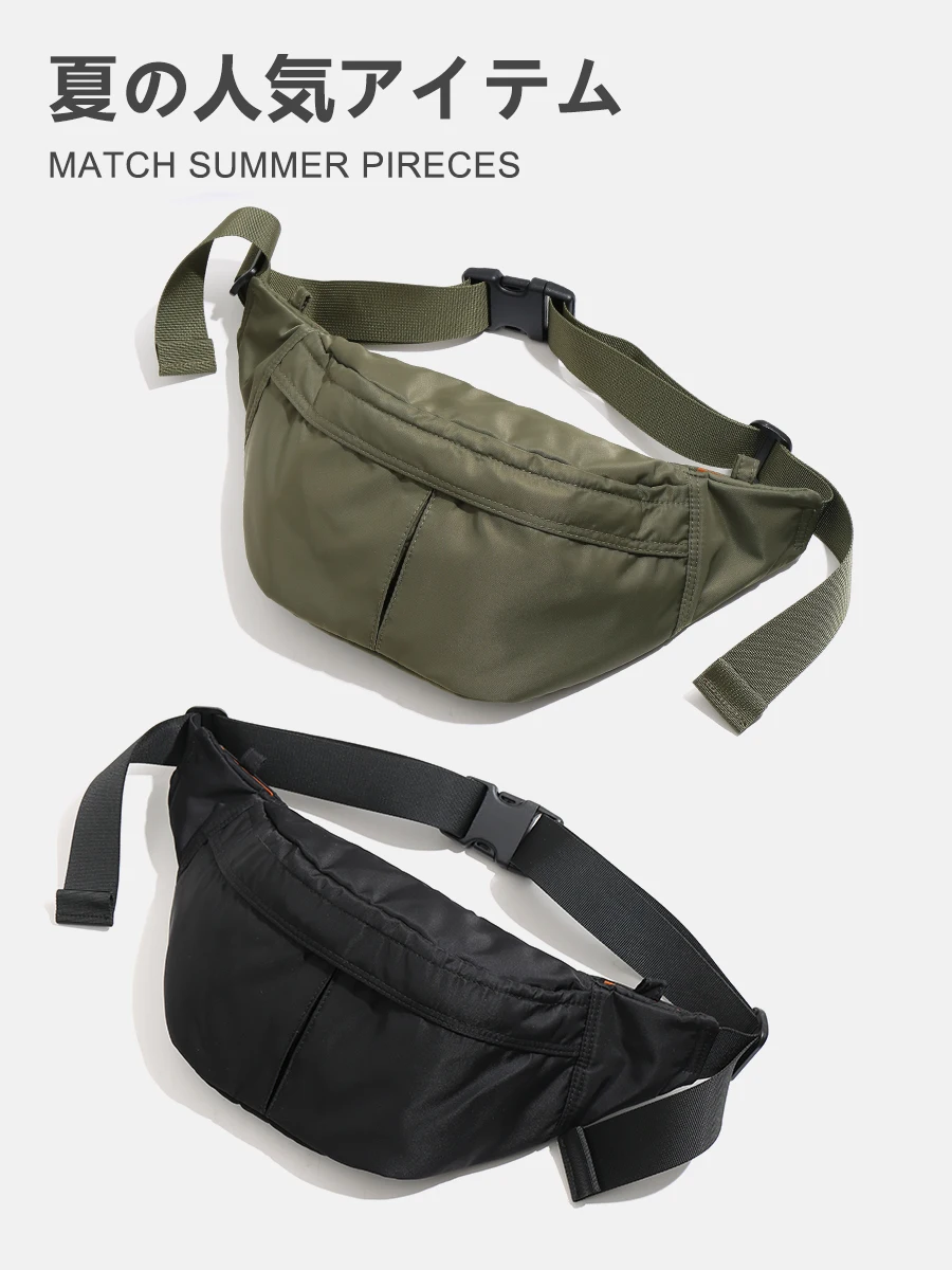 

Fashion Waist Waterproof For Shoulder Sports New And Bags Bag 2022 Unisex Bag Messenger Bag Men's Chest Women's Tide Bag Belt