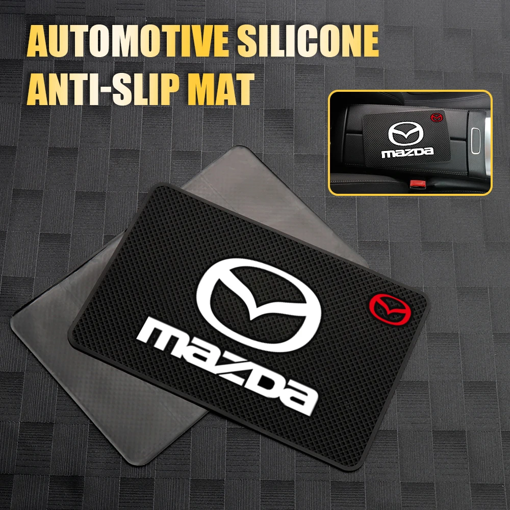 

Car Dashboard Non Slip Phone Mats Anti-slip Silicone Pads Auto Accessories For Mazda 3 bk 6 gg 2 Cx3 Cx5 Cx7 Cx9 Cx30 Miata Bt50