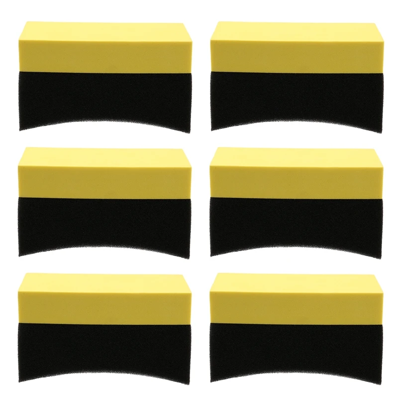 

10 шт., U-образная Полировочная щётка для чистки автомобиля