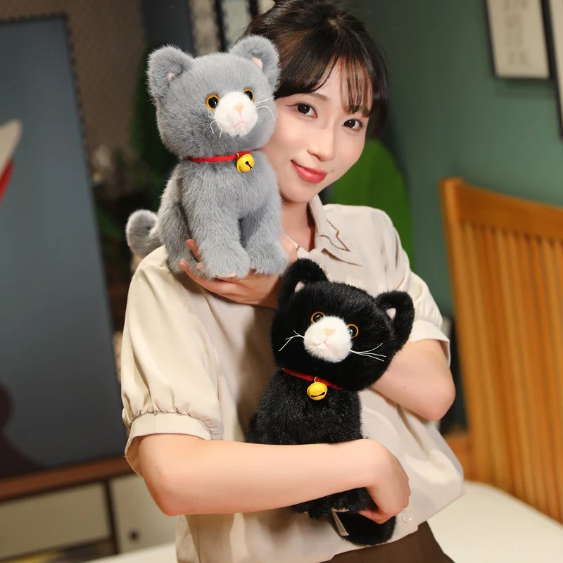 27 см подушки с имитацией кота мягкие и удобные для сна подушкой украшение дома