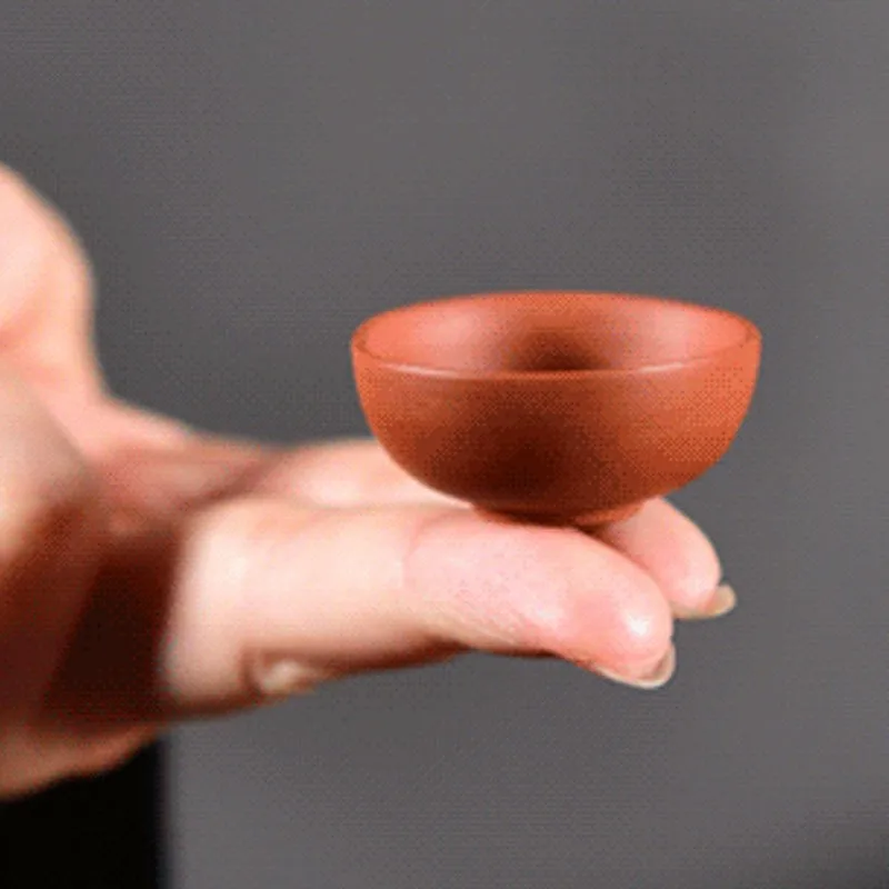 

Фигурки для чаепития из фиолетовой глины NLSLASI