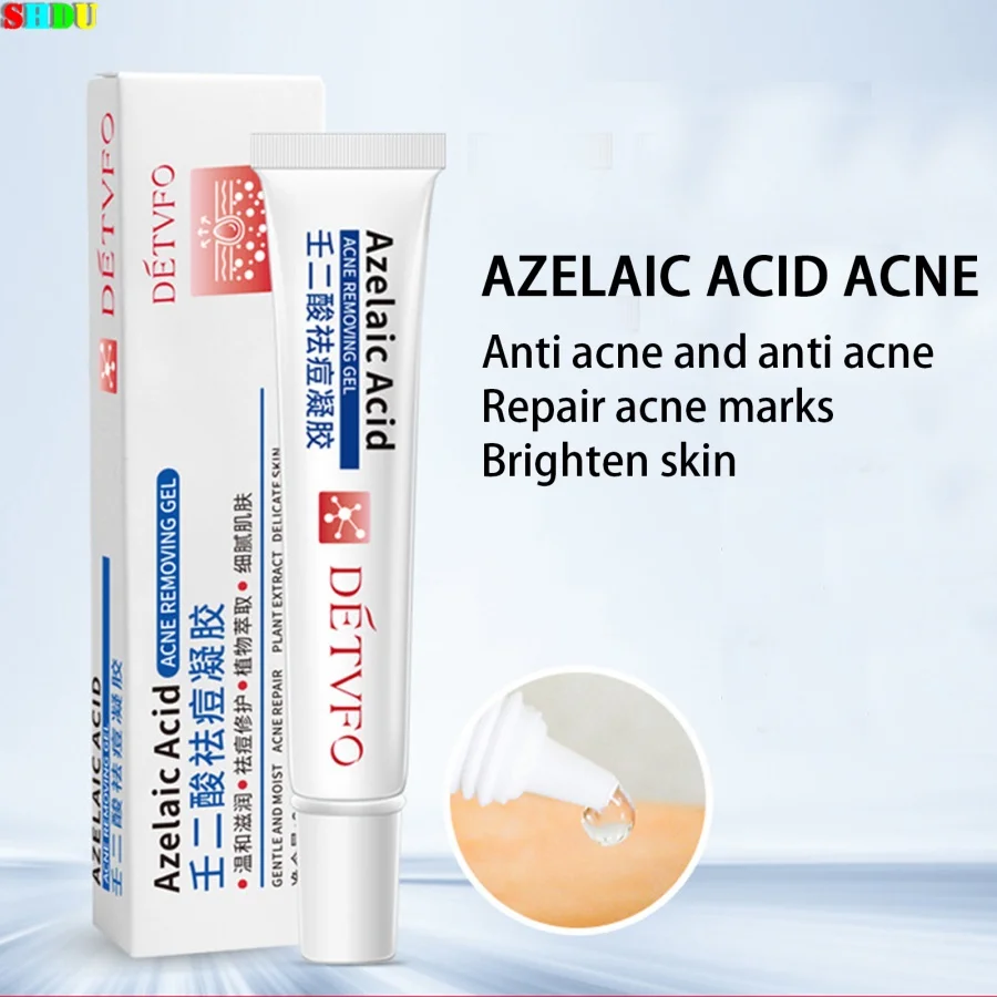 Acne Scar Removal Cream Gel, Whitening Cream Oil Control Fade Dark Spots Pore Minimization Skin Care 20g