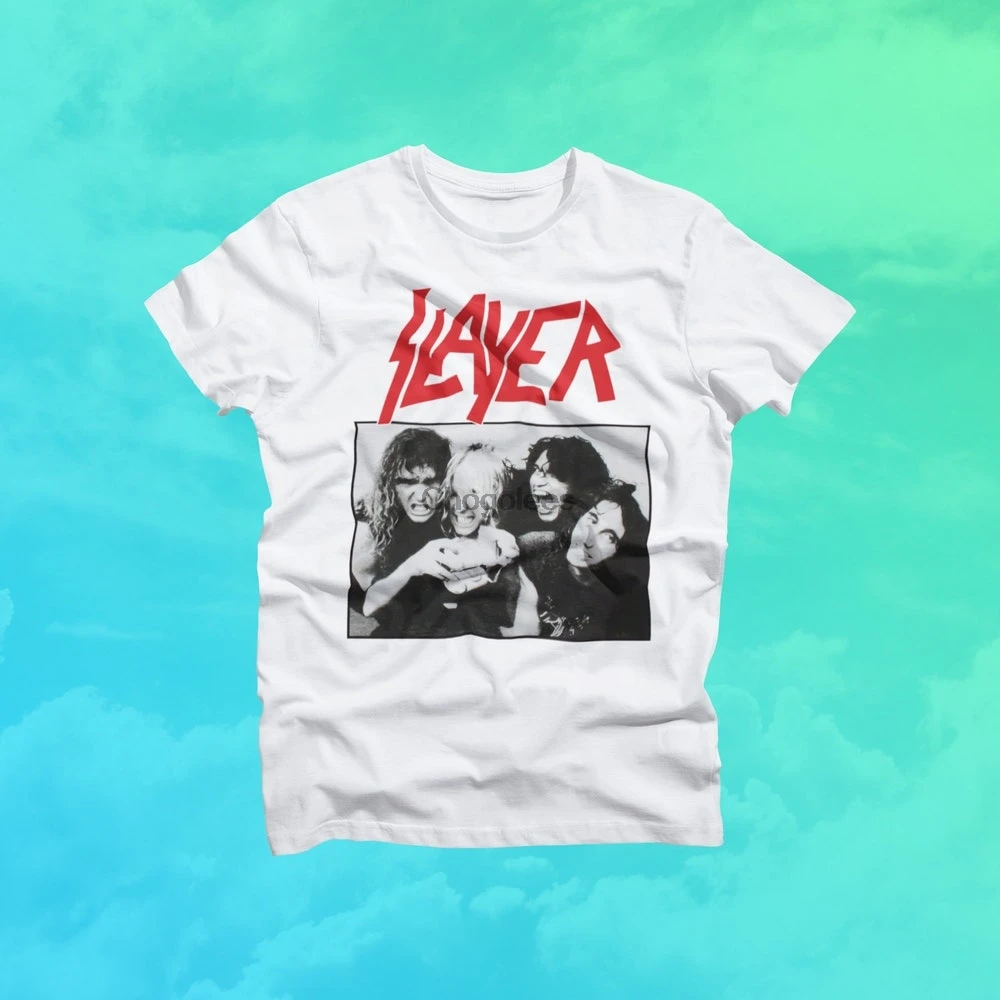 Женская белая футболка с изображением Дейва Ломбардо Джеффа хэннема Тома арайи