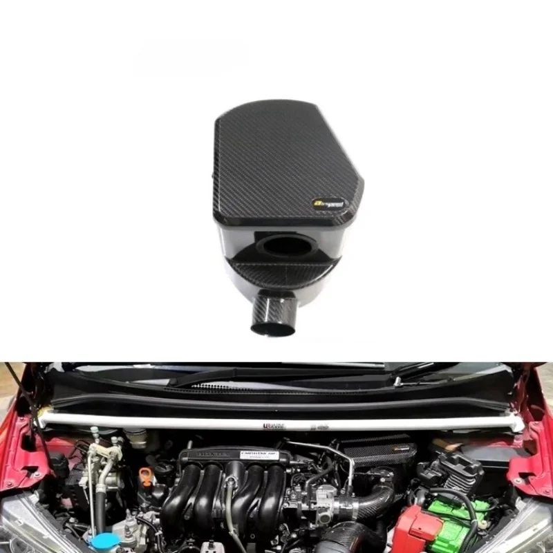 Воздухозаборная труба из сухого углеродного волокна с диагональю 3K для