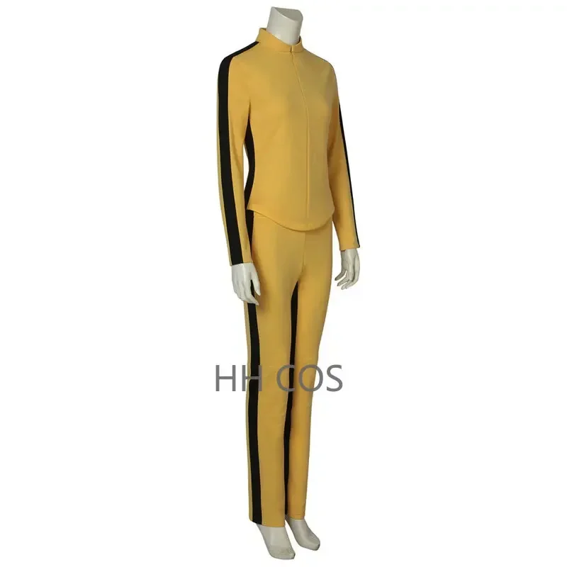 Новинка 2024 года Uma Thurman The Movie Kill костюм Билла для косплея женская желтая