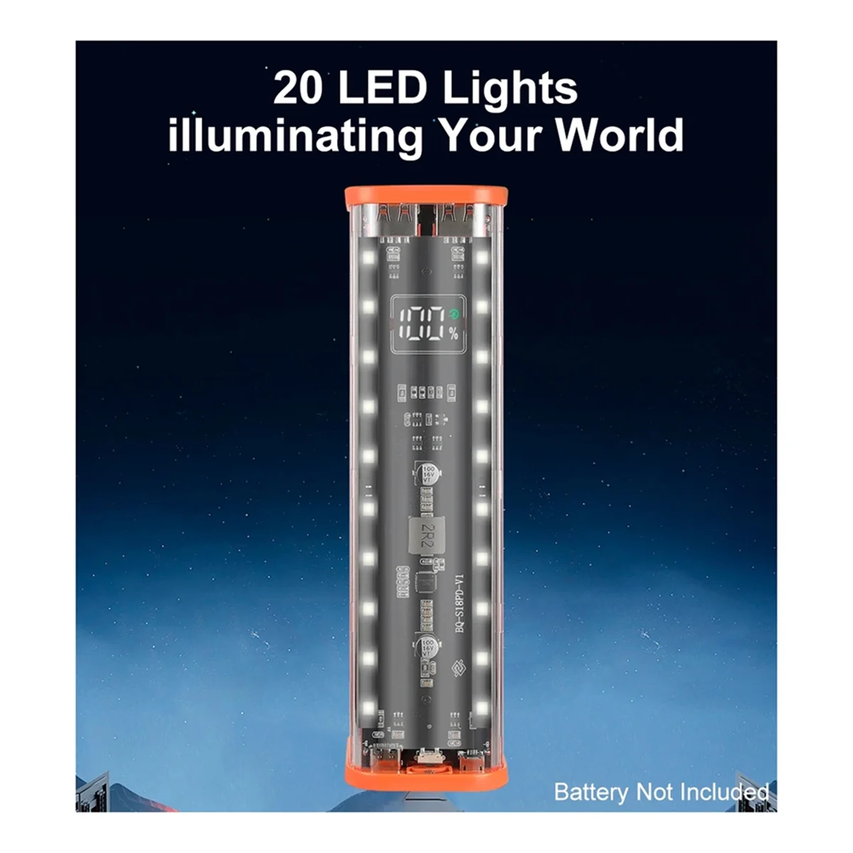 8 слотов 18650 DIY чехол для аккумулятора с быстрой зарядкой большой емкости цифровым