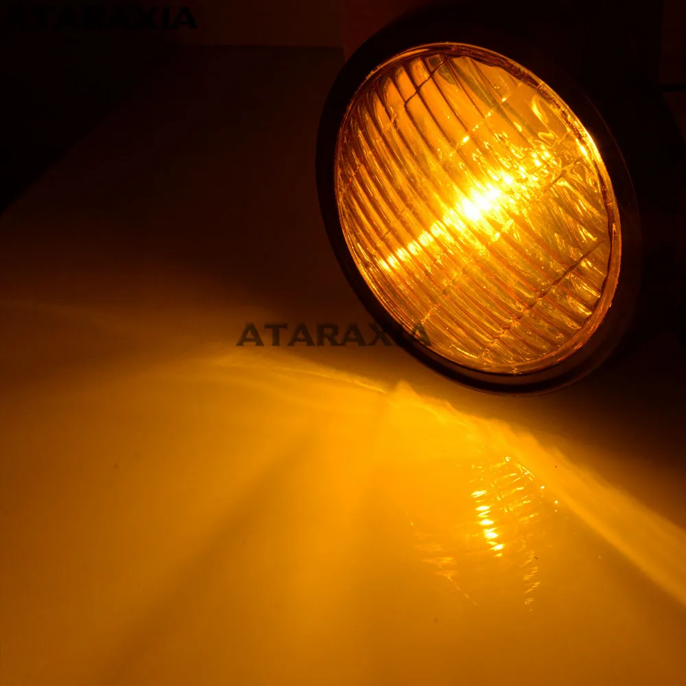 Ретро Винтажная Мотоциклетная Фара 4 5 Дюйма С Герметичным Лучом Спортивный