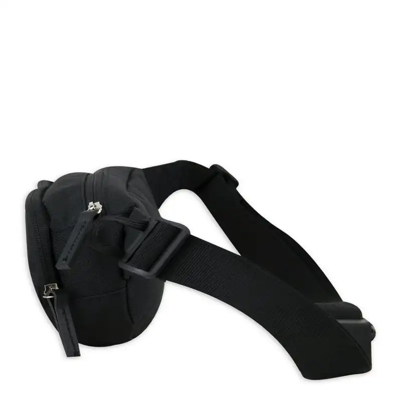 Genuine Leather, Stylish Casual Stylish Casual Black Genuine Leather Limited Fanny Waist Bag - Perfect for Travel and Everyday U