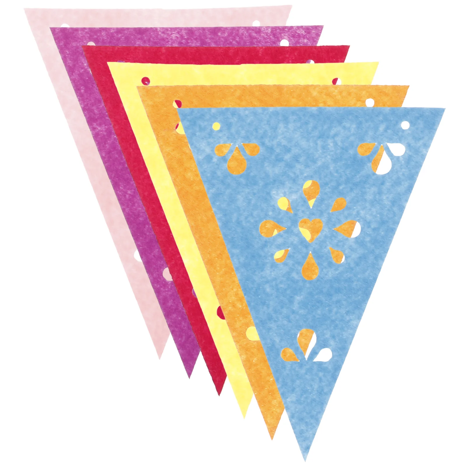 Фетровый подвесной флаг мексиканская вечеринка баннер украшения баннеры вымпел