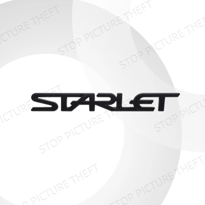 

Металлический сплав для Starlet Glanza EP91 P7 P8 P9, логотип, наклейка на крыло багажника автомобиля, украшение, эмблема, значок, аксессуары