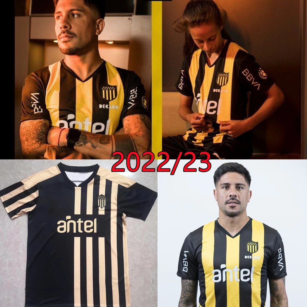 

22 23 Camisetas de Peñarol del Club Atlético ropa para el hogar, novedad de 2022 2023 jerseys shirt Penarol Uruguay Anniversary