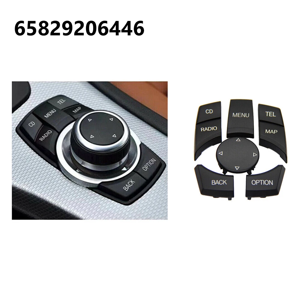 

1 Set IDrive Multi-Media Switch Button Repair Kit For BMW 5 6 7Series F07 F10 F06 F12 F02 F04 X3 F25 2009-2012 #65829206446