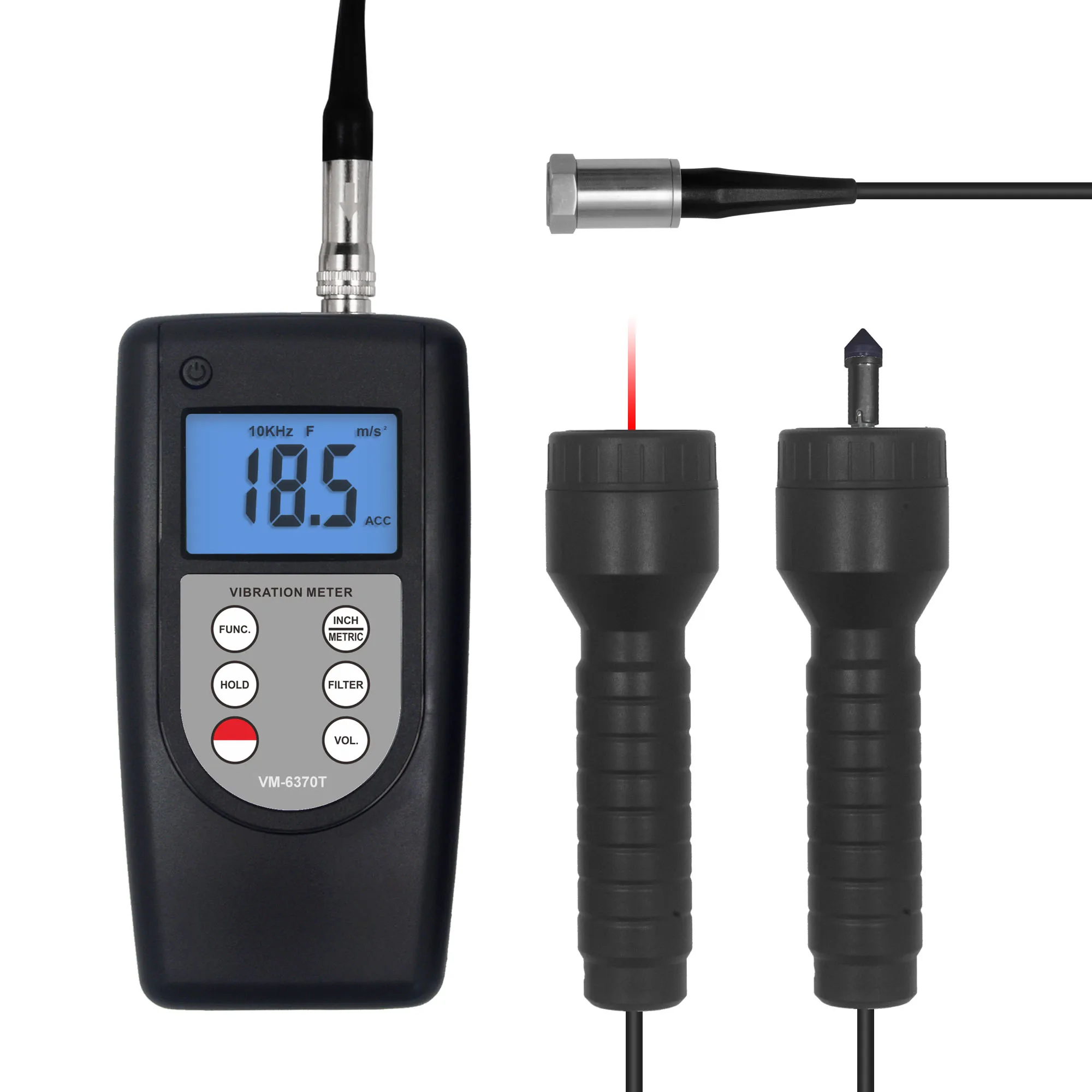 

2 in 1 Vibration Tachometer VM-6370T