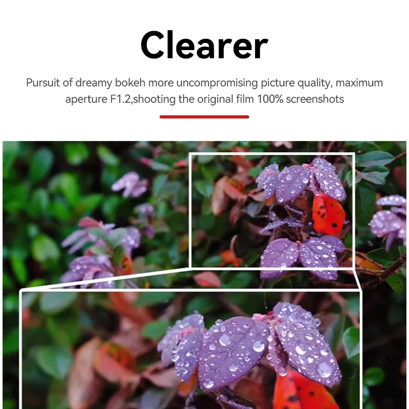 Объектив Brightin Star 35 мм F1.2 MF с ручной фокусировкой