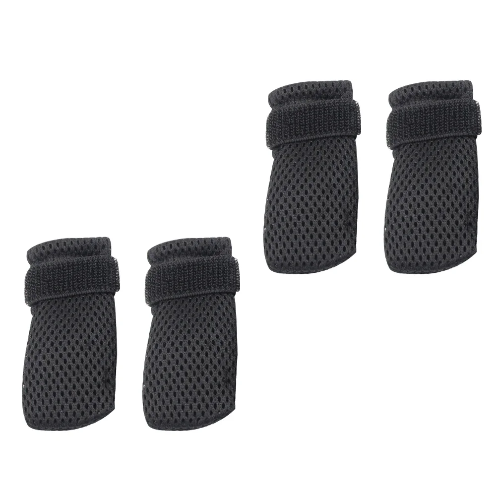

4Pcs Anti-Scratch Cat Paw Caps Protective Cat Claw Covers Cat Injection Protector