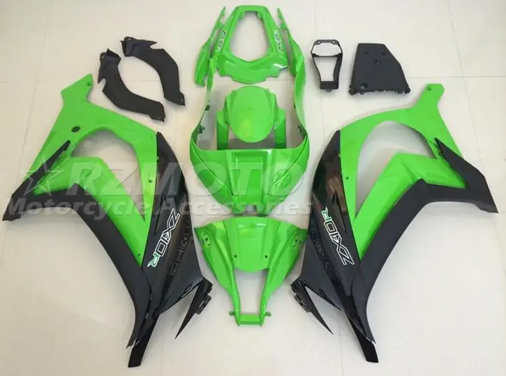 

Комплект обтекателей из АБС-пластика, 4 подарка, подходит для Kawasaki Ninja ZX 10R 2011 2012 2013 2014 2015 11 12 13 14 15, комплект кузова, зеленый
