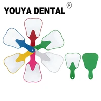 10pcs dental mirror teeth shape%c2%a0unbreakable mouth teeth mirror oral hygiene tooth care tool