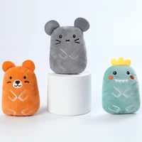 pet plush toys animal shaped dog toy containing sound paper cat dolls throwing cats dogs toys resistant to bite molar supplies