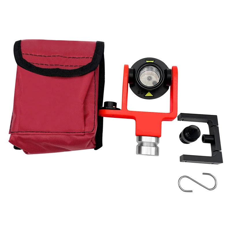 

ALL METAL MINI PRISM 102 0/-30mm OFFSET W/SIDE BUBBLE W/ SOFT BAG SURVEYING