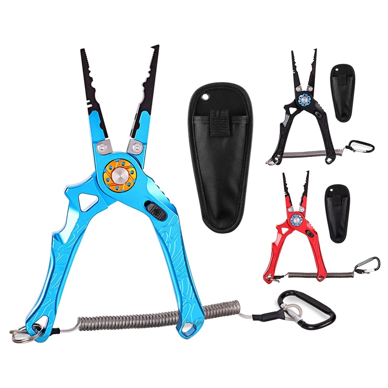

Fishing Pliers Saltwater Resistant Fishing Tools Multi Function Fishing Pliers Accessories Men Fishing Gifts