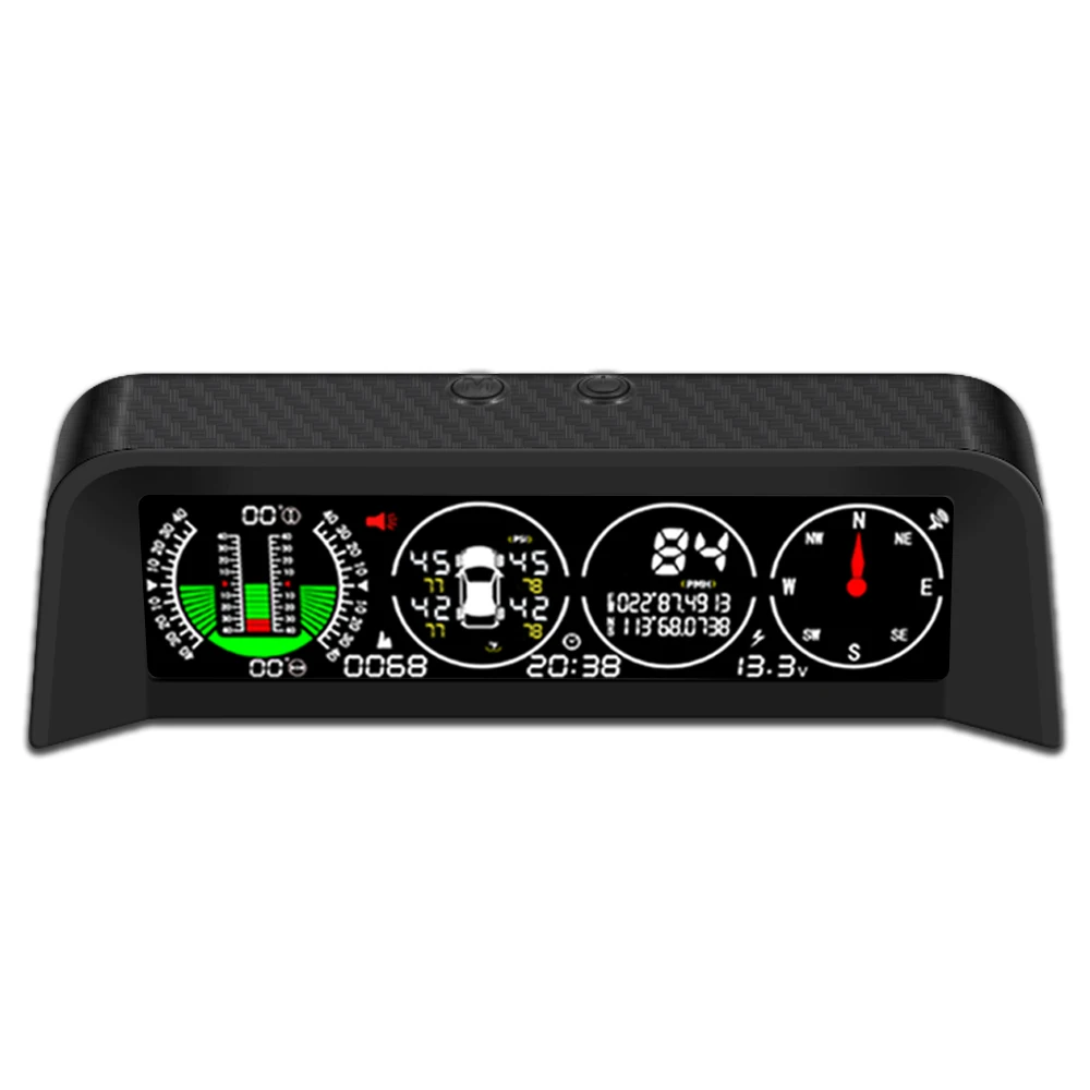 Vjoycar S11 умный GPS автомобильный счетчик наклона TMPS превышение скорости