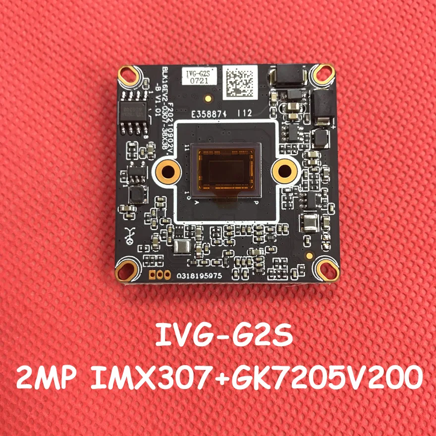 

Модуль G2S GK7205V200 + сеть SONY307, 2 миллиона модулей камеры