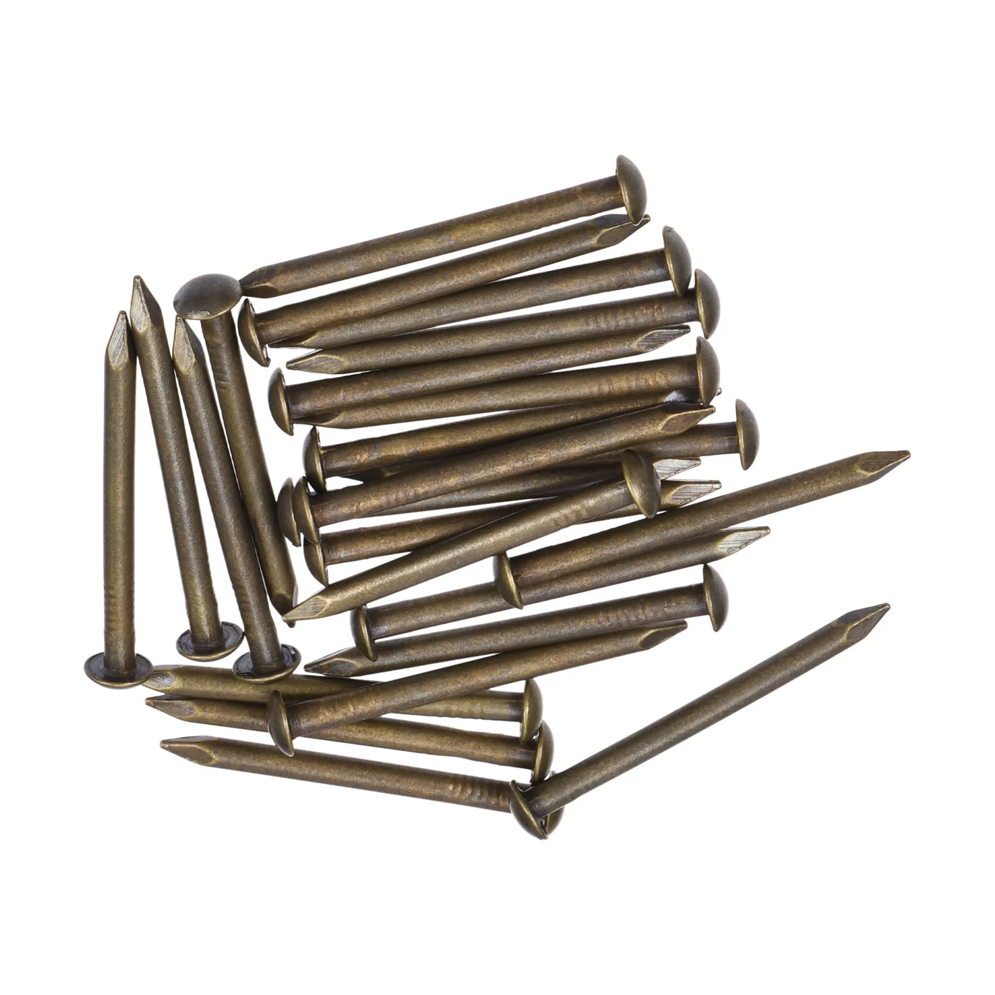 

Uxcell Small Tiny Brass Nails 2.8x35mm for DIY Wooden Hardware Accessories 25pcs