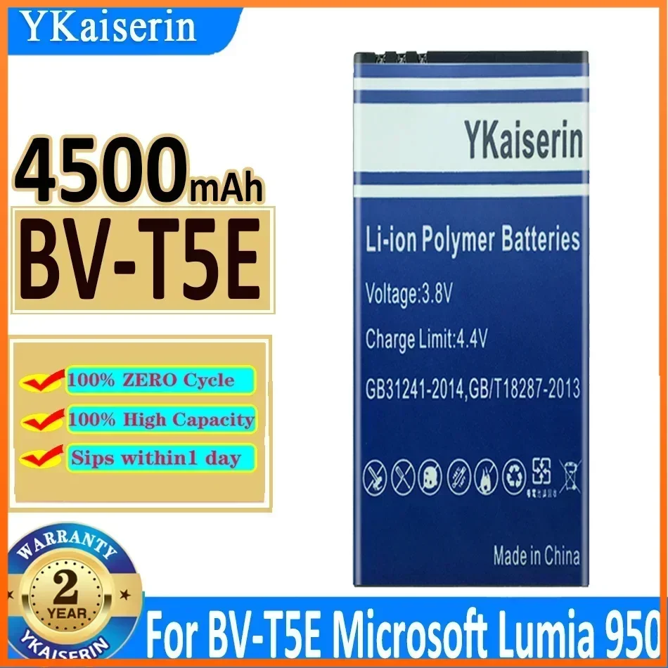 Новый аккумулятор для телефона 4500 мАч Nokia Lumia 950 BV-T5E RM-1104 McLa BVT5E новый продукт
