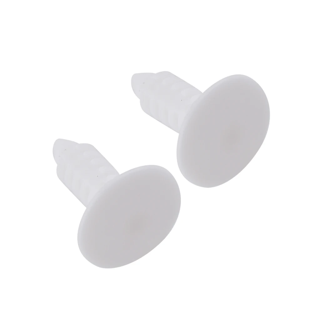 

60pcs Car Plastic Rivets Fasteners Door Trim Panel Clips White For Car Fender Bumper Side Skirt Auto Fastener