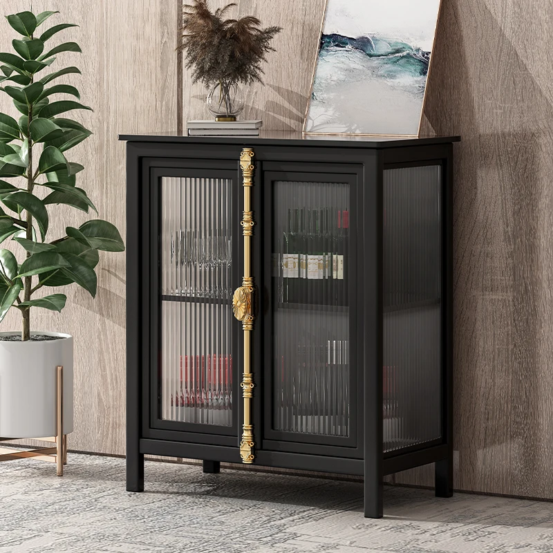 Скандинавский кованый железный бокал чанхун домашний винный шкаф витрина для