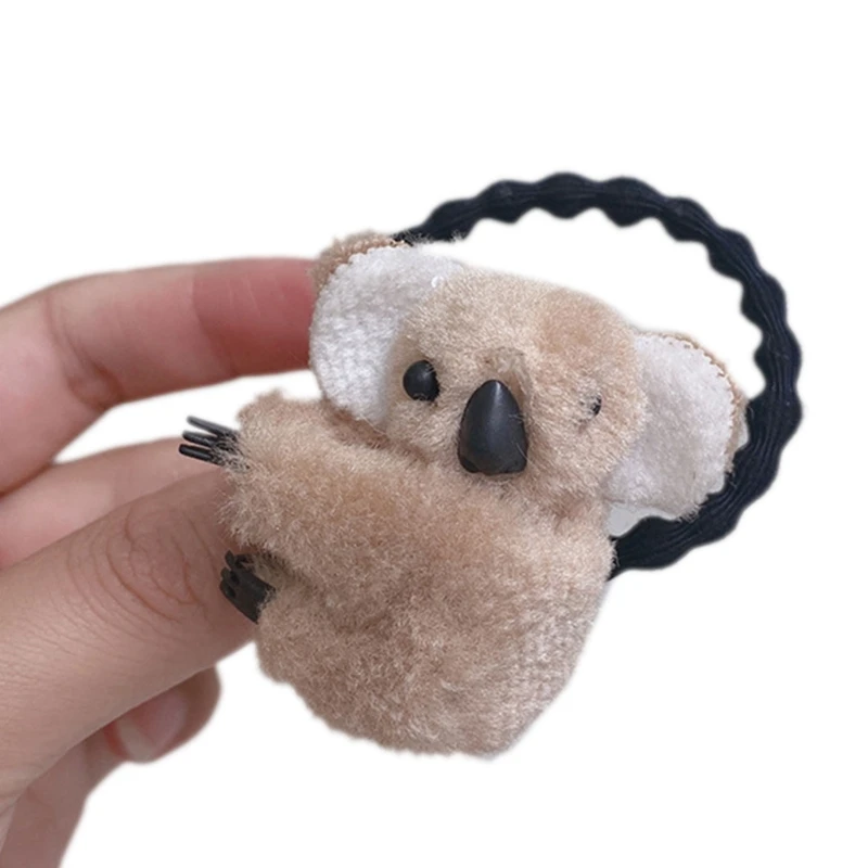 

F42F заколки для волос для челки красивые маленькие заколки для челки плюшевые заколки для волос Koala