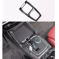 for bmw x3 x4 2022 carbon fiber abs central console gear shift panel cover trimair vent outlet air conditioner panel cover trim
