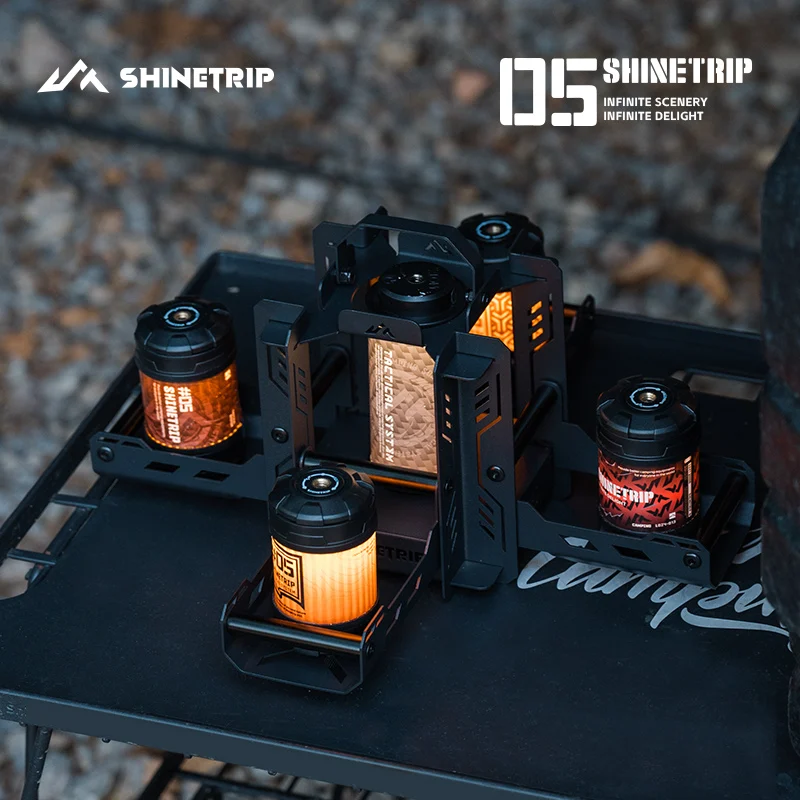 Уличный кемпинговый фонарь ShineTrip: складная подставка из нержавеющей стали, 1938 ламп, легкое хранение, портативная лампа, коробка для фонаря Sky Lantern (art.: 3920da02602de) - 3920da02602de