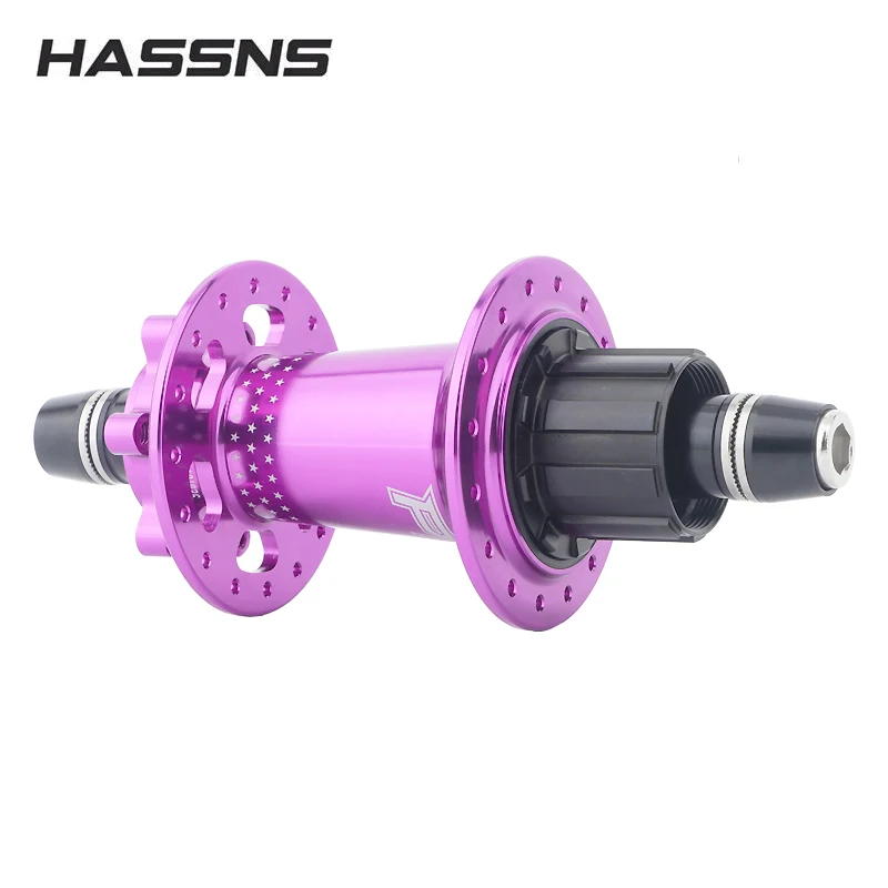 Фото Велосипедная задняя втулка HASSNS Noisy Cube Pro 7 Freehub MTB, 32 отверстия, для дёрт-джампинга, 15*100/10*135 мм, велосипедные втулки №5